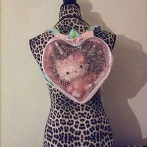 clear heart backpack